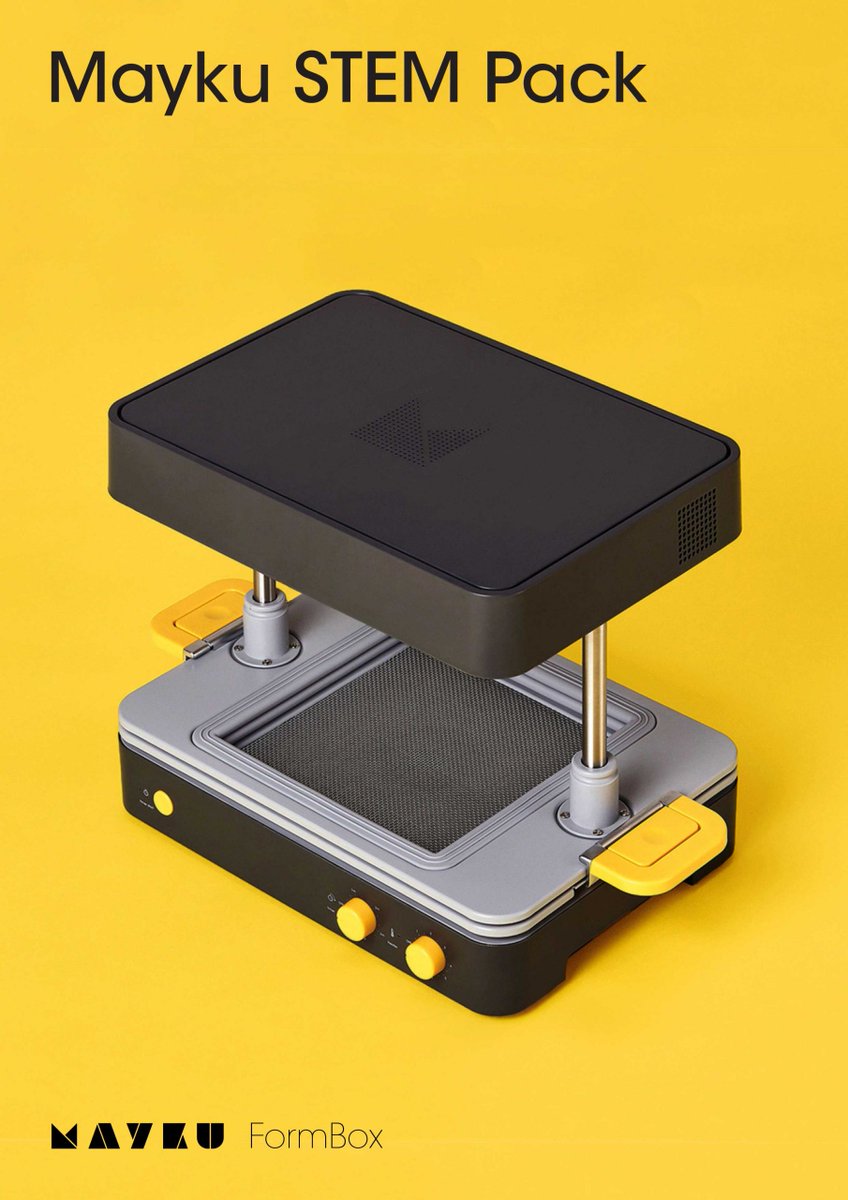 CREATE_EDU_PROJ's tweet photo. 👀Looking to re-engage your class with hands-on STEM exploration? 
👉Download the Mayku STEM guide, giving ideas on integrating @TeamMayku's FormBox into your lessons for an interactive STEM experience! 
▶️Download here: https://t.co/2OPPlRd82W

#mayku #formbox #edutwitter https://t.co/MiW7gRD9Kl
