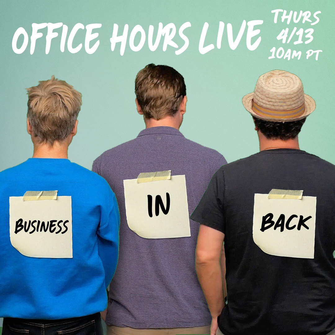 Office Hours Live with Tim Heidecker on Twitter "The full trinity is