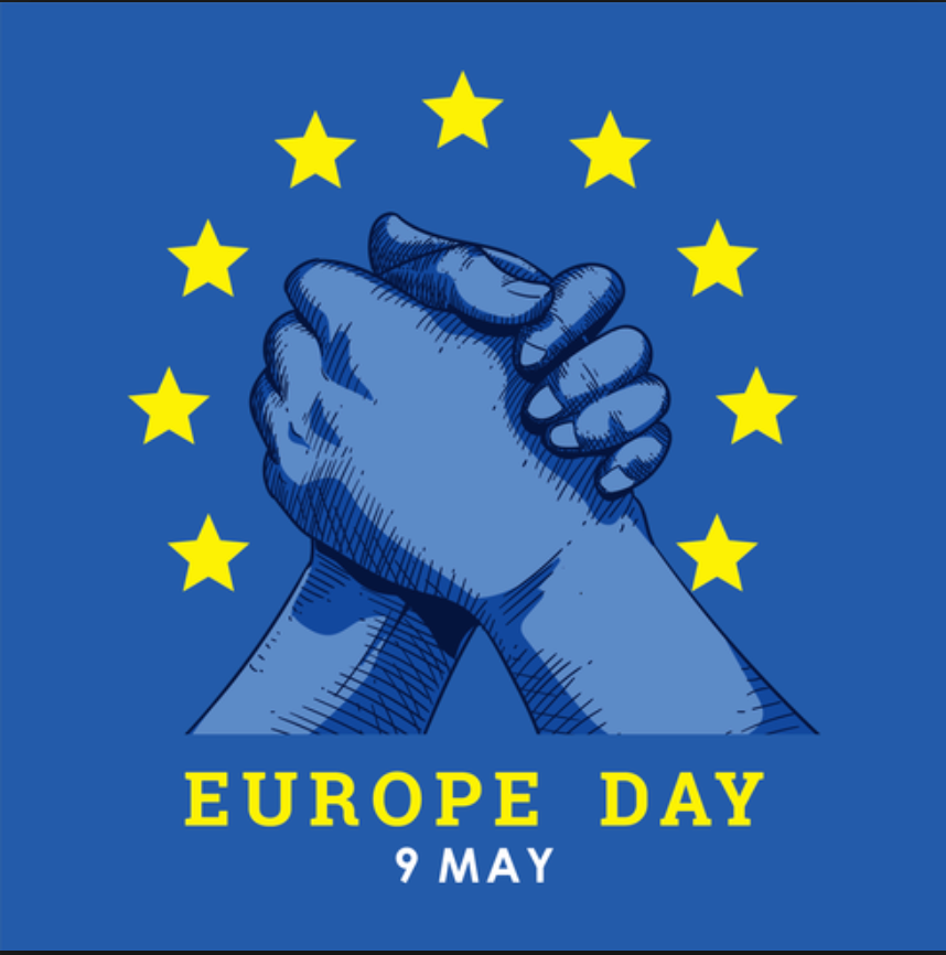 9'th May is Europe Day when we commemorate the 'Schuman declaration' that set out his idea for a new form of political cooperation in Europe, which would make war between Europe's nations unthinkable.