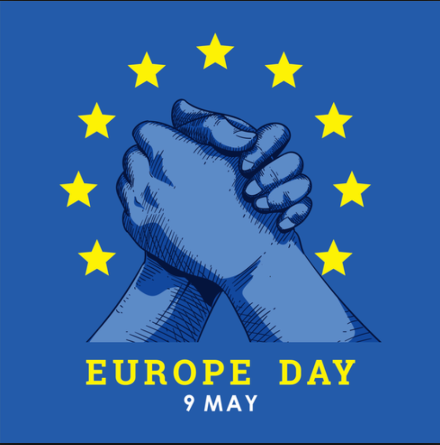 9'th May is Europe Day when we commemorate the  'Schuman declaration' that set out his idea for a new form of political cooperation in Europe, which would make war between Europe's nations unthinkable.