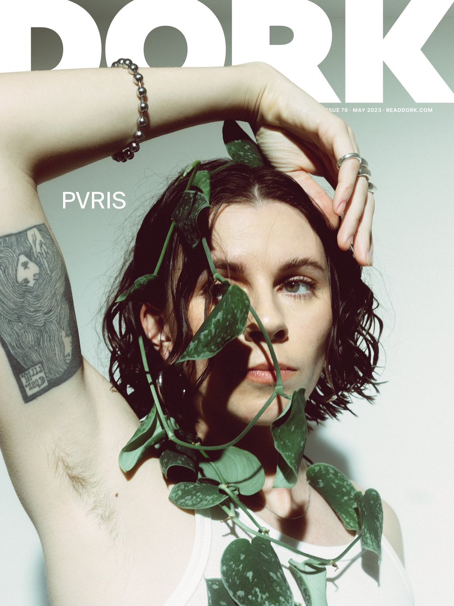 ThisIsPVRIS's tweet photo. On the cover of the May 2023 edition of @readdork. https://t.co/BxvdP0WDZg https://t.co/PO8gebKiOV