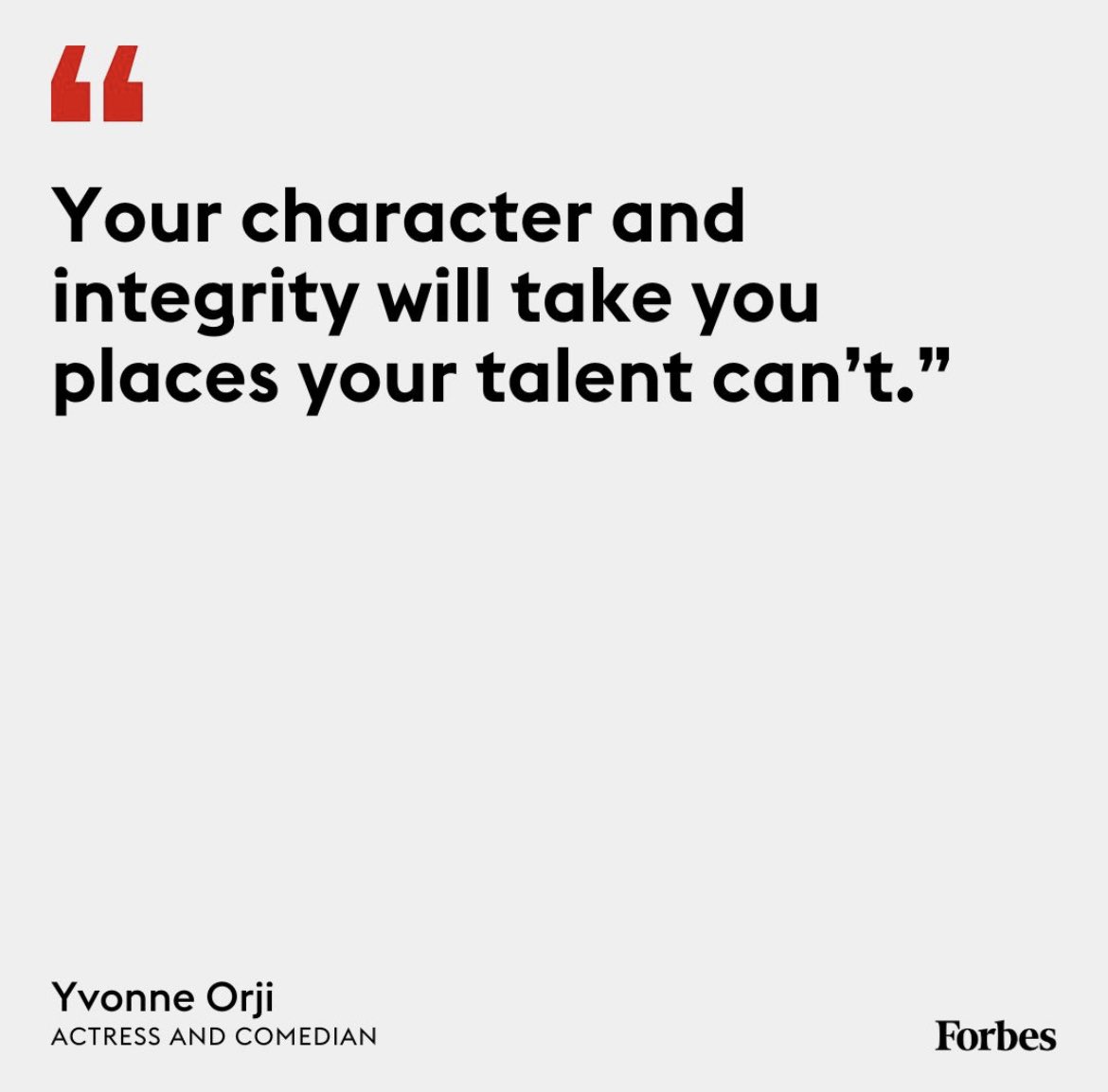 Florcalero6's tweet photo. @Forbes Quote of the day! 
#motivation #character #talent https://t.co/IU0BHf8HA9