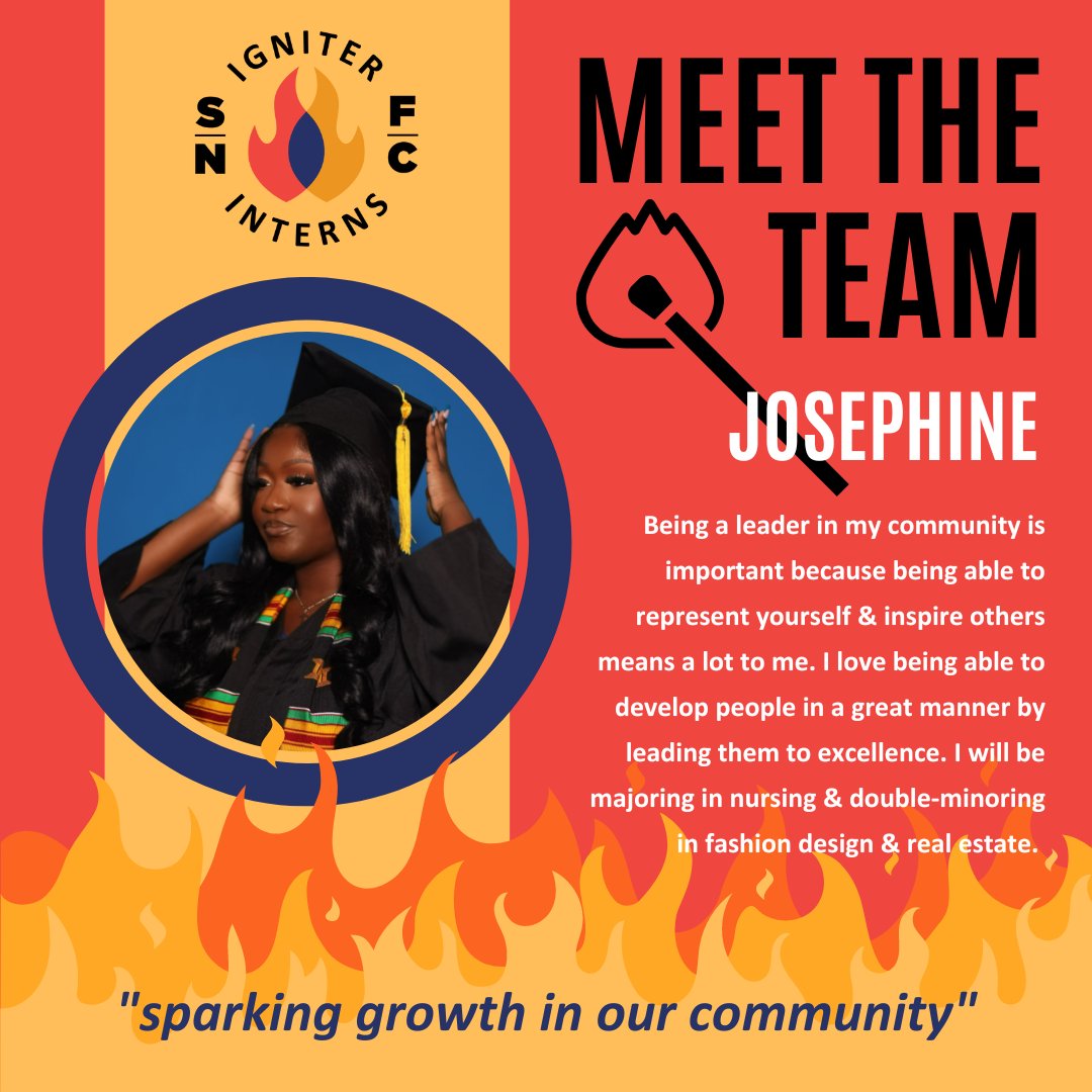 StFrancisBmore's tweet photo. 🔥 Meet the #IgniterInterns! 🔥 Over the next few weeks, get to know our 2022-2023 cohort! 💥 This program is embedded in providing the interns with the chance to gain professional &amp; entrepreneurial skills, foster relationships, &amp; begin planning for life beyond academics. https://t.co/jBVs5HtiLt