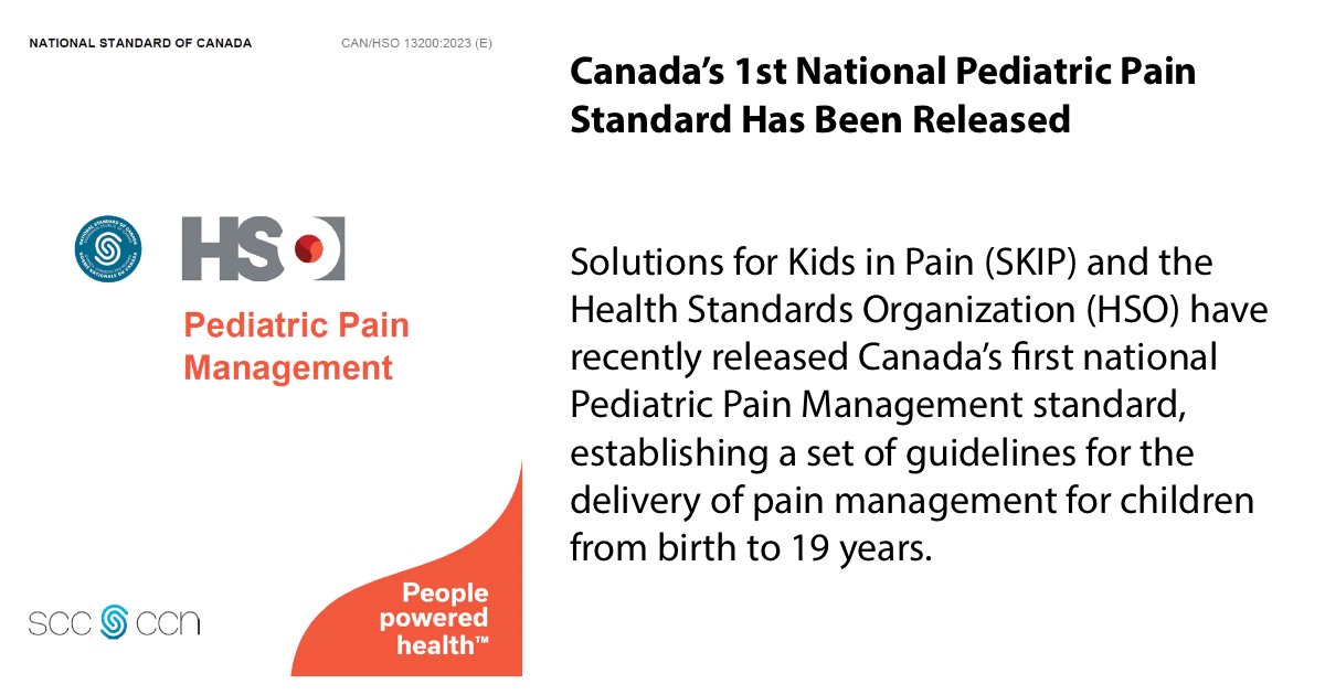 Download the Pediatric Pain Management standard here: ow.ly/HE2E50NH9Hu
#PedsPain #anesthesiology #anesthesia