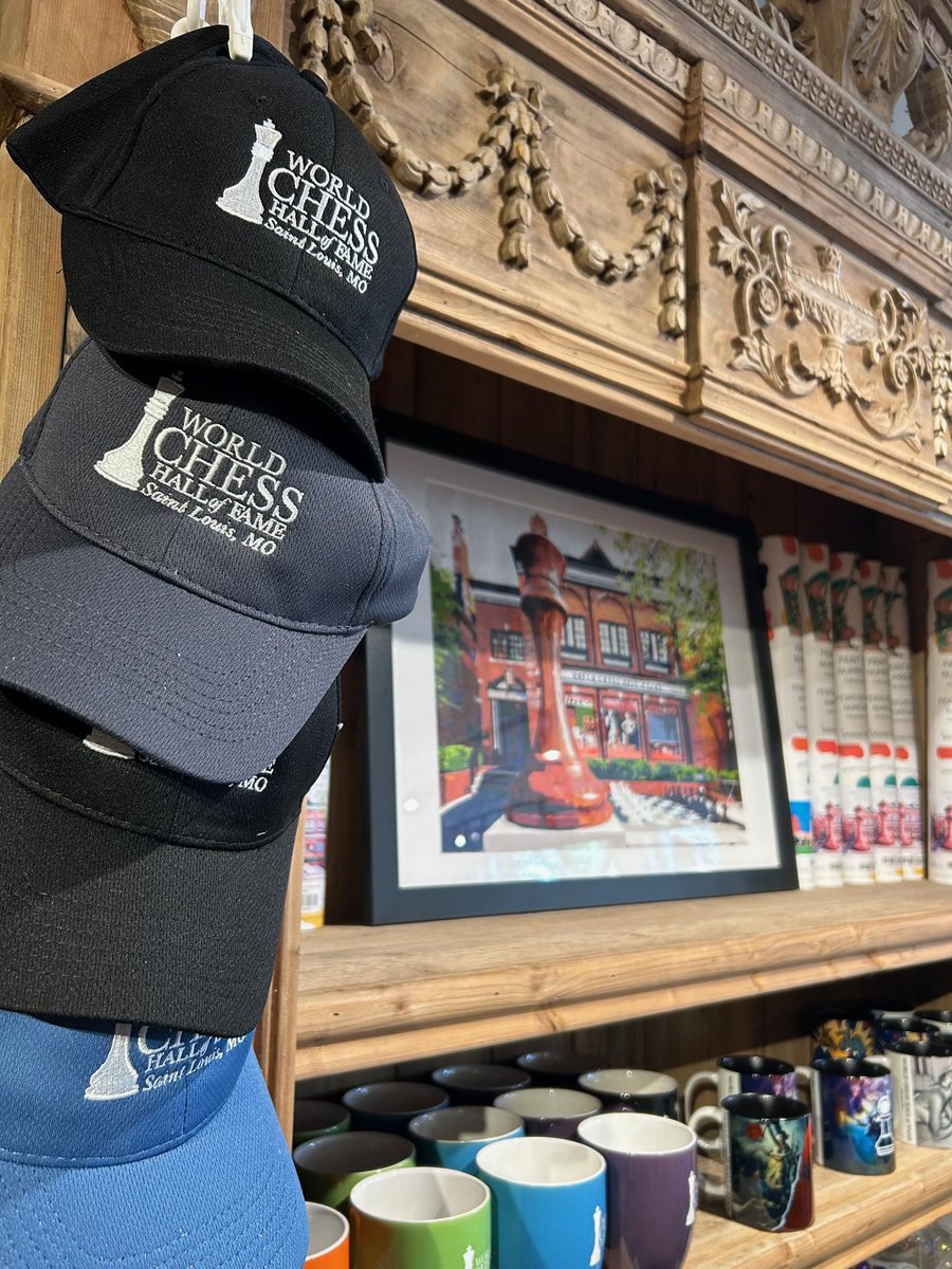 QBoutiqueSTL's tweet image. Stop by Q Boutique today for all of your chess and non chess needs! We carry everything from chess sets, hats, coffee mugs, jewelry, and more! 

#QBoutiqueSTL #WorldChessHOF #baseballcaps