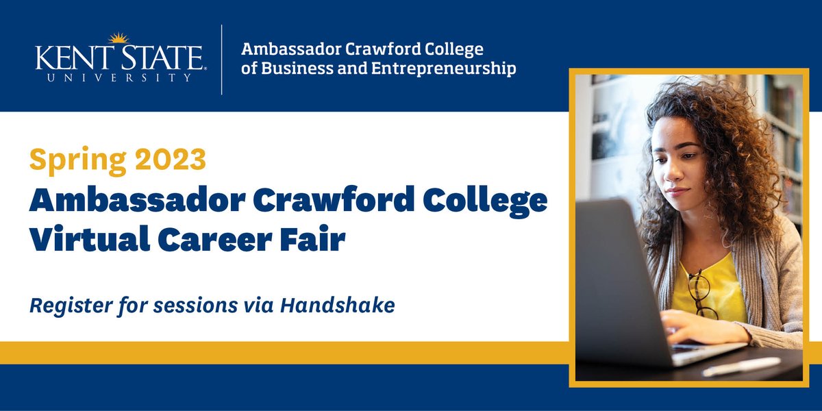 The Virtual Career Fair will take place from 10 a.m. to 1 p.m. April 25. This event is for students interested in networking with employers from various industries for internships and full-time positions. Register on Handshake. 🤝