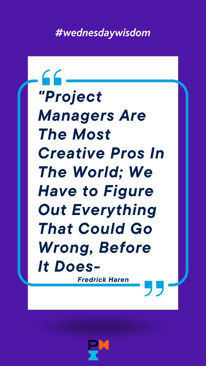 PMINEFL's tweet photo. #pmi_nefl #projectmanagers #wednesdaywisdom https://t.co/EezNvZuReV