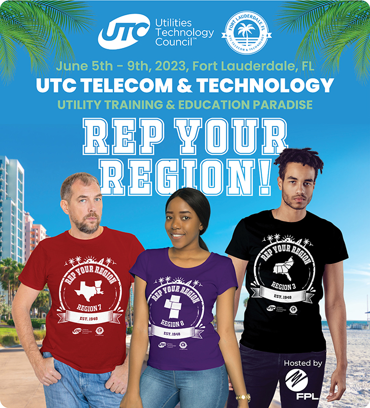 Attending T&amp;T this June? Make sure you rep your region loud and proud with a Rep Your Region shirt, available for all 10 regions! #UTCTNT23

Get yours here: loom.ly/l04U1pc