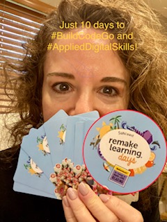 MMartConsult's tweet photo. Just 10 days to #RemakeDays #SuncoastRemakeDays! Check out our #BuildCodeGo and #AppliedDigitalSkills events thanks to @ThePattersonFoundation and @SuncoastCGLR! https://t.co/tgZGG7He3M @remakelearning @RemakeDays https://t.co/FyfrHju7JE