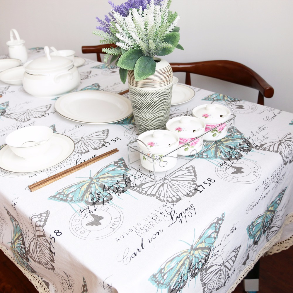 SaucerMy's tweet photo. Butterflies Patterned Cotton Linen Tablecloth #interior #luxury https://t.co/UT9nWgDYCZ https://t.co/HbeISpcGtN