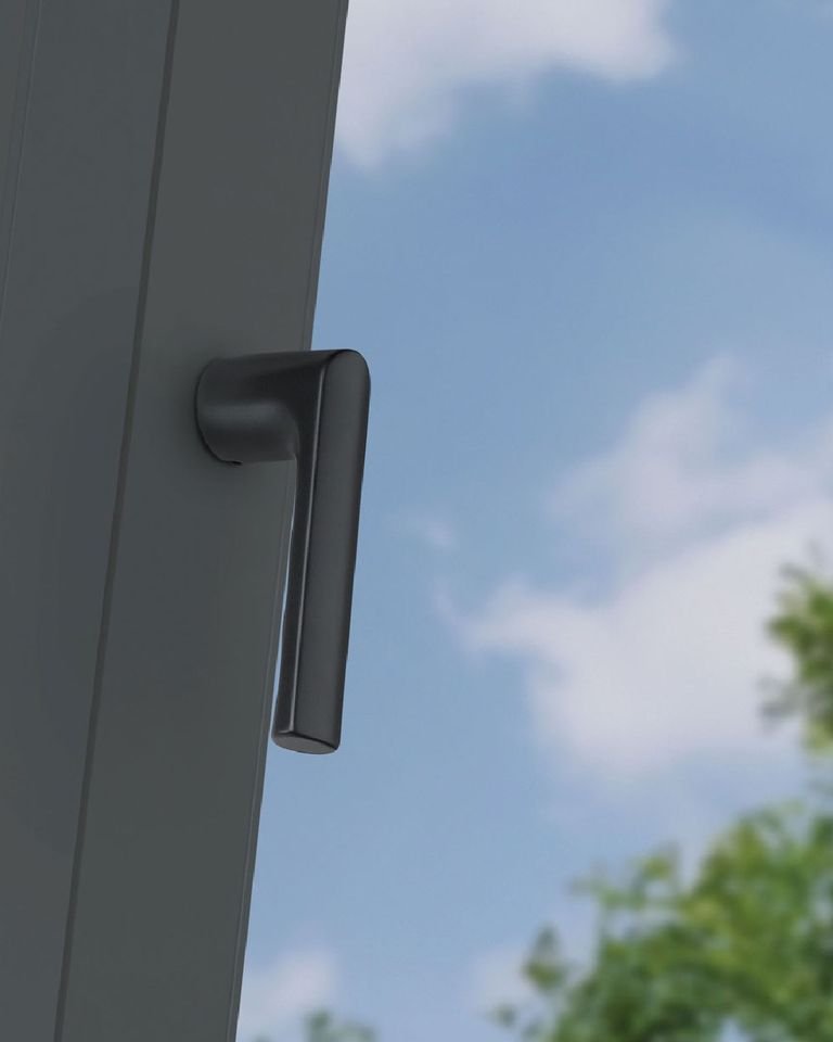 Ciberperfil's tweet photo. #HOOPE presentará en BAU (B4-339), entre otras muchas novedades, la nueva manilla de ventana #Kompakt, HOPPE ofrece un diseño discreto que prescinde de roseta. Para una mayor protección antirrobo, también hay disponible una versión con llave. https://t.co/EFgkNDjTfm