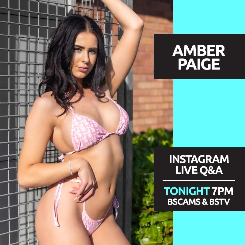 LIVE Instagram Q&amp;A with @amberpaige_bstv tomorrow from 7pm! 😈😋

https://t.co/TNePRzLGkf 👈 https://t.co/vRWC4QyPoG
