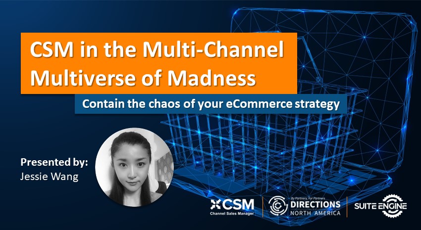 SuiteEngine's tweet photo. Our #ISV session, “#CSM IN THE MULTI-CHANNEL MULTIVERSE OF MADNESS | Contain the chaos of your #eCommerce strategy” with Jessie Wang - is it on your @DirectionsNA 2023 schedule?
1:30 PM Eastern | Regency 3
#DirectionsNA #MSDyn365BC #MSAppSource #MSPartners https://t.co/8A4AKANFgZ