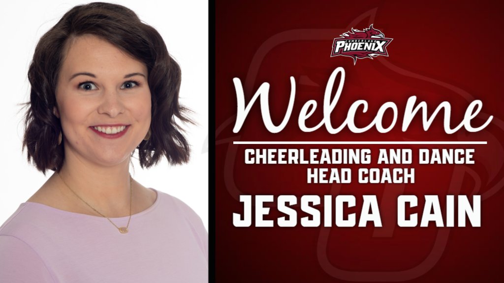 GoCUPhoenix's tweet photo. Phoenix Nation, please help us welcome our new Cheer and Dance Head Coach Jessica Cain!
β‘οΈ https://t.co/k1wGyhnXTh https://t.co/3VuxOqtW7q