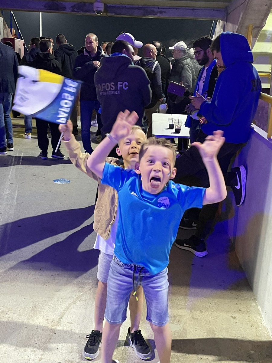 captaincarroll's tweet photo. First ever Cypriot game FC Paphos 4 AEK Larnaca 0 
€5 for me €1 for the kids!! #paphos #fcpaphos #Cyprus https://t.co/VEwge7fmsb