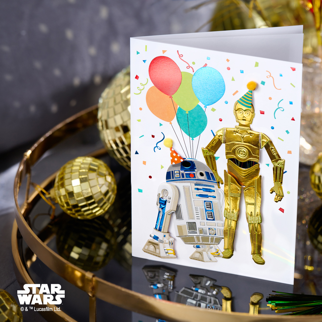 Papyrus_Online's tweet photo. May the 4th is almost here! Celebrate with the greatest cards in all the galaxy.
https://t.co/FjbWnBhNqL
#ExpressBeautifully #GreetingCards #Stationery #Celebration https://t.co/4DT7obhlOq