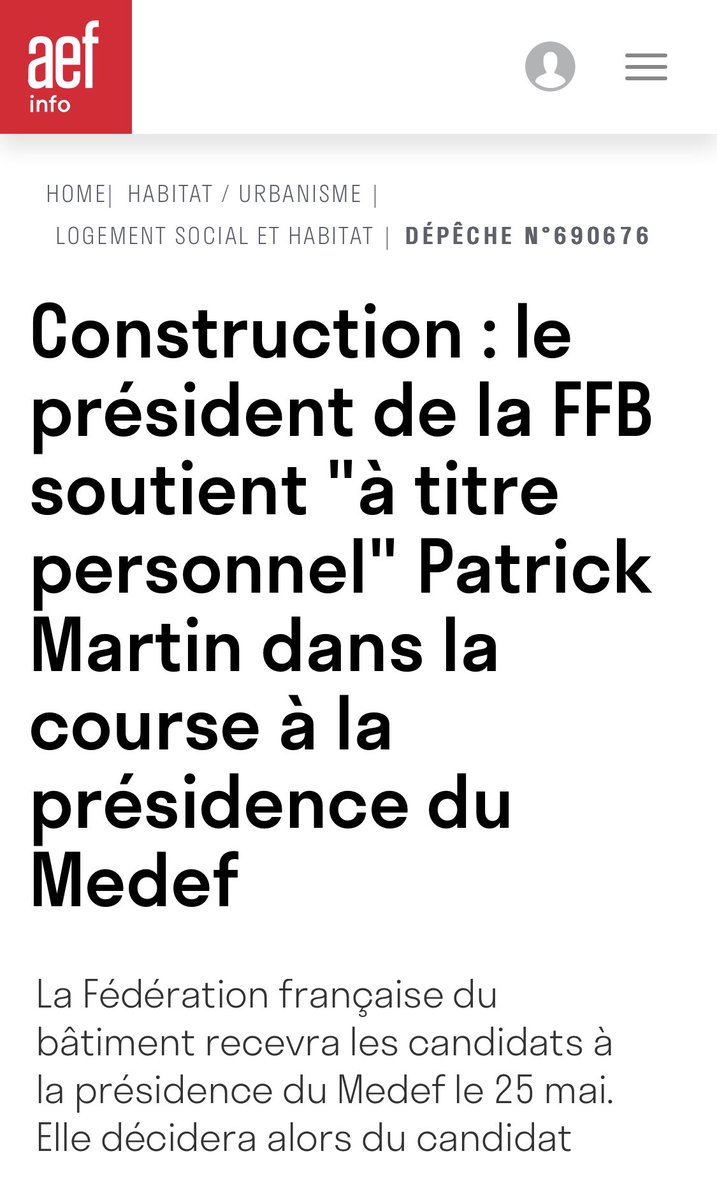 Patrick Martin (@patrickmartin_1) on Twitter photo Merci <a href="/OSalleron/">Olivier Salleron</a> de cette confiance personnelle qui m’honore !
Le logement est l’affaire de tous, nous en ferons une priorité !
aefinfo.fr/depeche/690676… Merci <a href="/OSalleron/">Olivier Salleron</a> de cette confiance personnelle qui m’honore !
Le logement est l’affaire de tous, nous en ferons une priorité !
aefinfo.fr/depeche/690676…