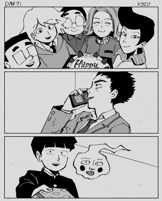 #terukiweek2023 #mp100 
[DAY 7]

HAPPY BIRTHDAY TERU MY PRECIOUS BOY!!!!!!
And i can't believe i did a character week thing without missing/skipping 