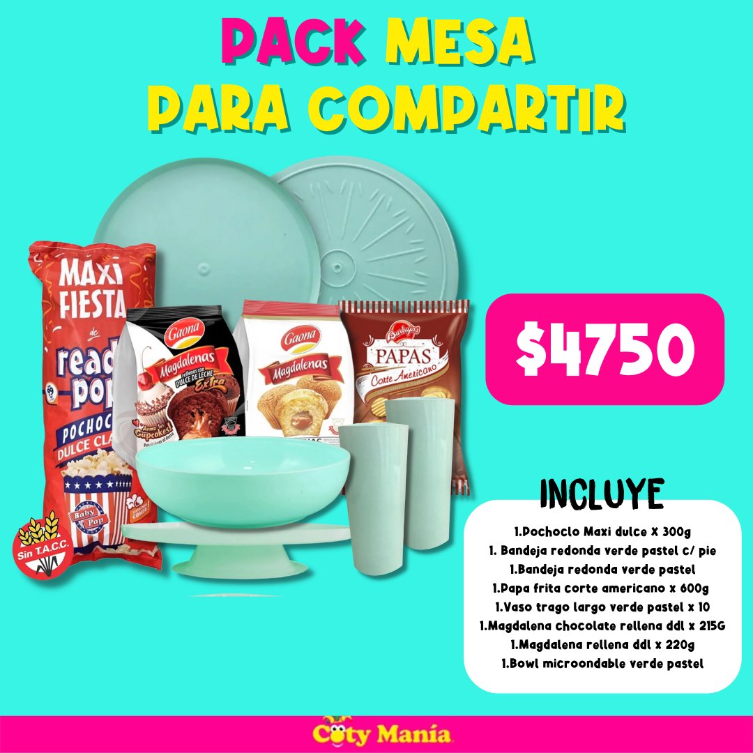 COTYMANIA's tweet photo. #Paquetizate y seguí festejando 🥳
Todo lo que necesitas, lo encontras en Cotymania https://t.co/jXwFiIz5ag