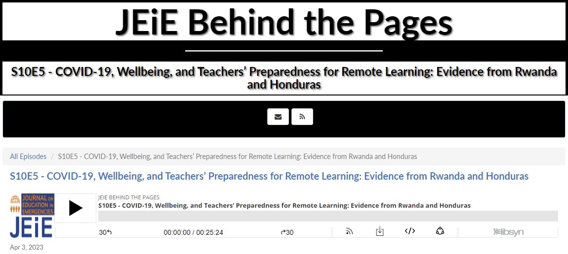 ArtemioCortez_'s tweet photo. Have you listened to our Behind the Pages podcast? @JournalonEiE @REAL_Centre @INEEtweets @EmmaCar13341799 @PaulineMRose @SamuelNzar Philip Leonard. https://t.co/J3SGxRypuR 
You can read our paper here: https://t.co/944jfbJMvF https://t.co/dDM0scljsq
