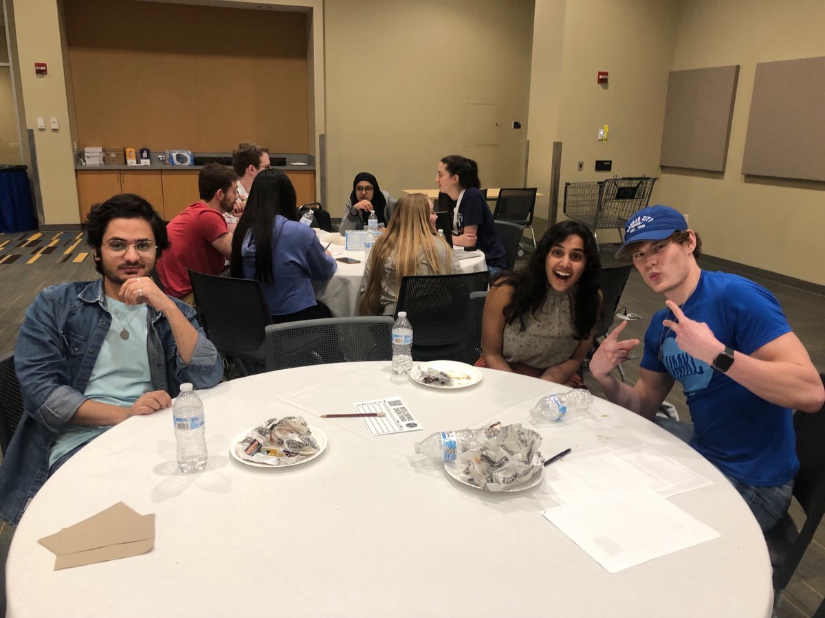 UMKCUPB's tweet photo. Thanks to Intelligence Check Trivia for hosting a fun night of TV show trivia! We appreciate everyone for coming out and congrats on winning prizes! https://t.co/PdkKtKUgGC