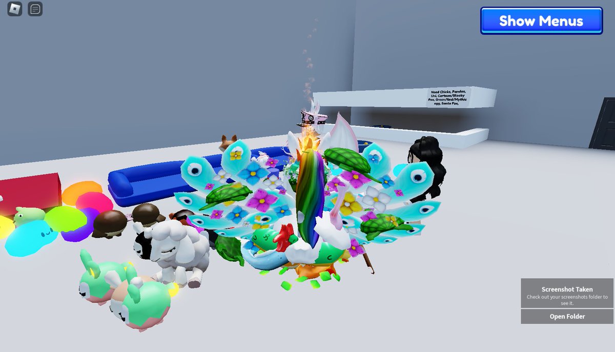 WitchyCatLadyAG's tweet photo. ALL THE THINGS
everything, except the glorious duck suit, is in RoPets! @RoPetsGame #ropets #roblox #whatdidido #icanexplain https://t.co/GK6tlQXcpE