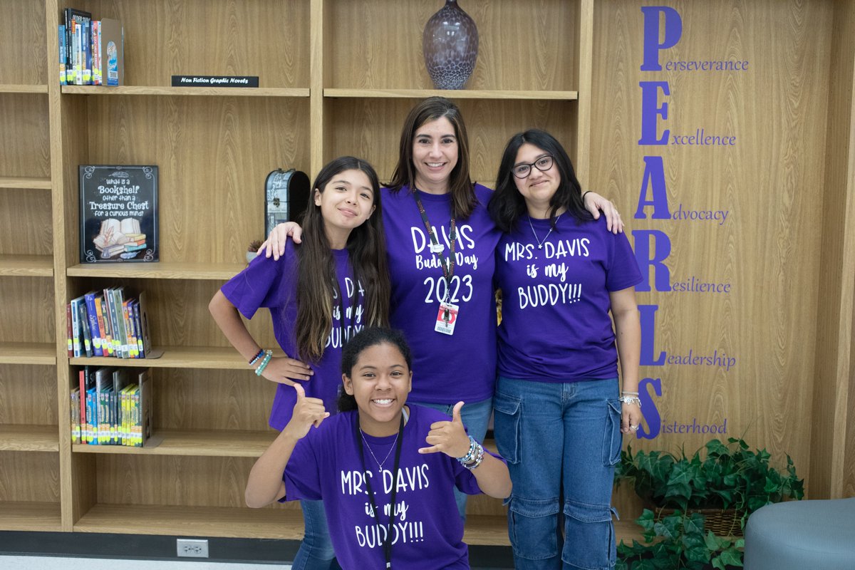 Yesterday was a blast at YWLA! The campus was excited as students participated in Buddy Day and Spring into STAAR events. It was great to see our young women collaborating, having fun and preparing for their upcoming Staar exams. Go YWLA