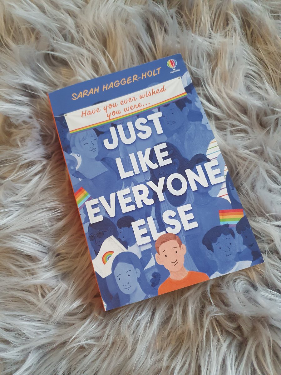 Thank you <a href="/Usborne/">Usborne Publishing</a> for my proof copy of #JustLikeEveryoneElse by <a href="/SarahHaggerHolt/">Sarah Hagger-Holt</a> I can't wait to start reading it! 😍