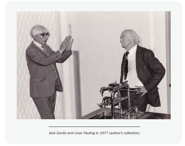 Commemoration for Jack Dunitz’s 100th Birthday on 29 March 2023 Famous Friends. Enjoy reading! Molecular Frontiers Journal worldscientific.com/doi/10.1142/S2… 
#opeaccess #crystallography