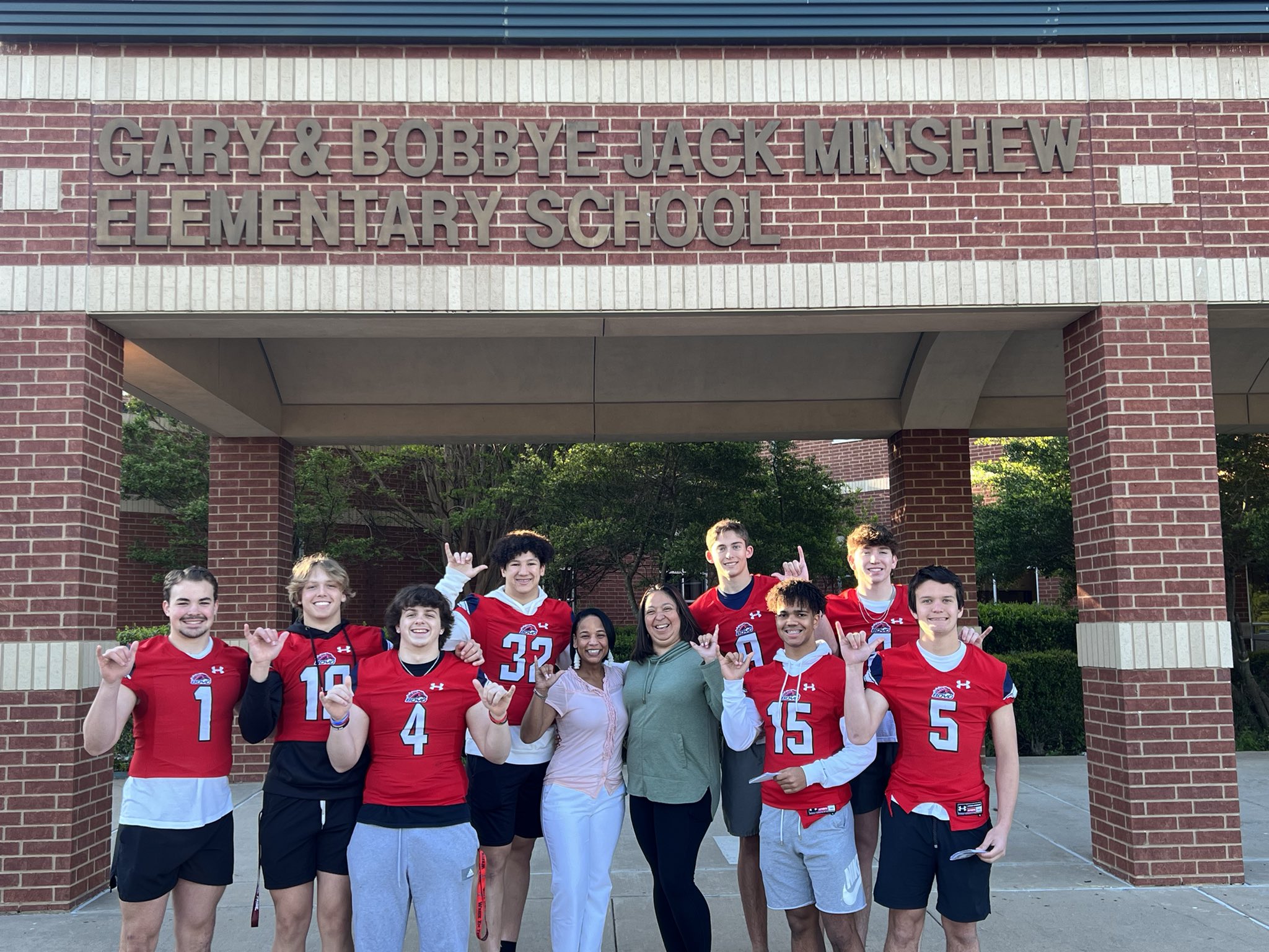 McKinney Boyd Football on Twitter: "Thank you Minshew Elementary for