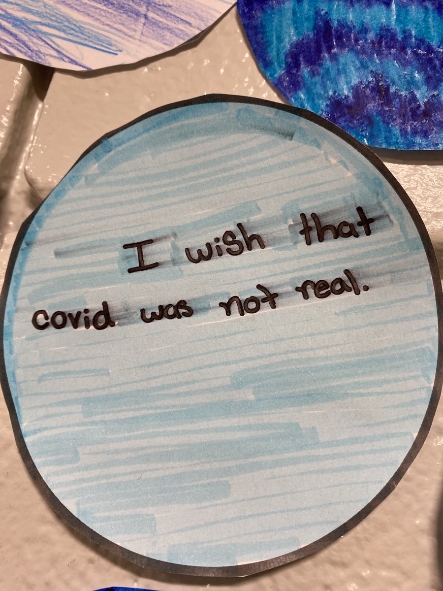 5th grade students in Sunshine Club designed the April mural and the school did an amazing job sharing their wishes for our Wishtree inspired by <a href="/kaaauthor/">Katherine Applegate (kaaauthor.bsky.social)</a>'s book, Wishtree.  It's beauty is not only in the design or the colors but in the heartfelt wishes written by Ss. #21Learns