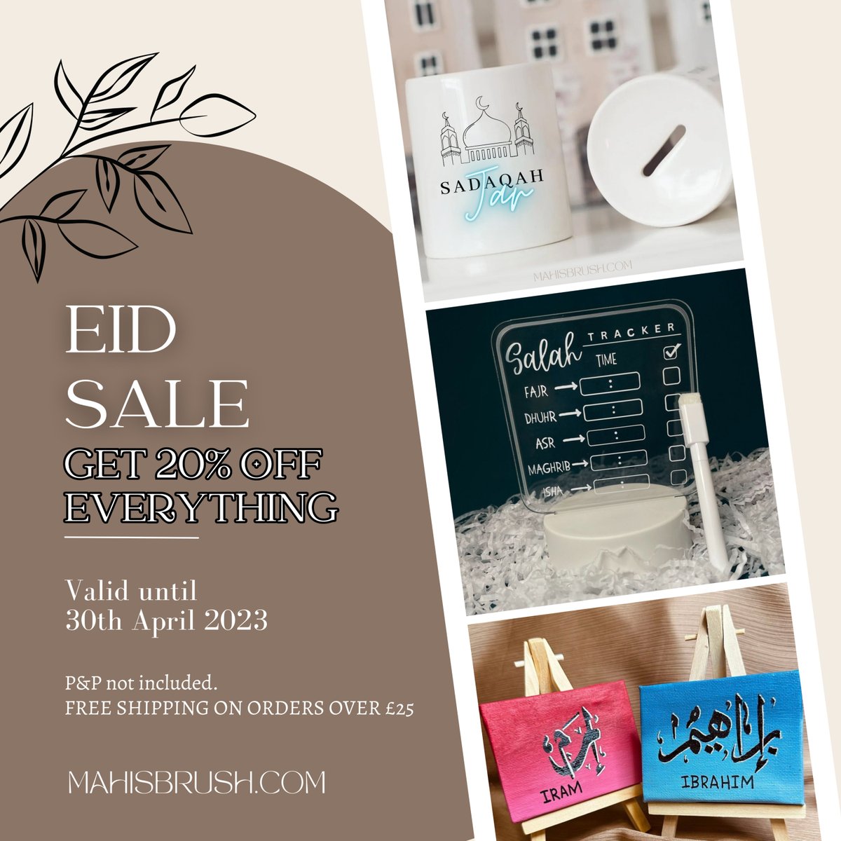 mahisbrush's tweet photo. Iv'e been so behind on putting gift boxes together so instead here's 20% all our products :)
#sales #marketing #business #sale #fashion #shopping #onlineshopping #entrepreneur #b #ramadan #eidsale #smallbusiness #style #love #deals #eidsale2023 #forsale #discount #instagood https://t.co/iJjl07OQ2q