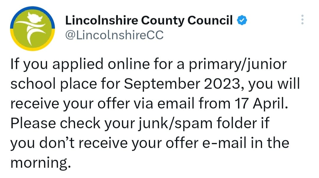 BailPreschool's tweet photo. From @lincolnshirecc twitter- 

For all our school-bees 🐝 
Please let staff know which school your child will be attending in September 🥺❤️ 

#bailgatepreschool #bailgatelincoln #bailgatebees #lincolnshirecc #school #lincolnshirecountycouncil https://t.co/sknEZA6HNC