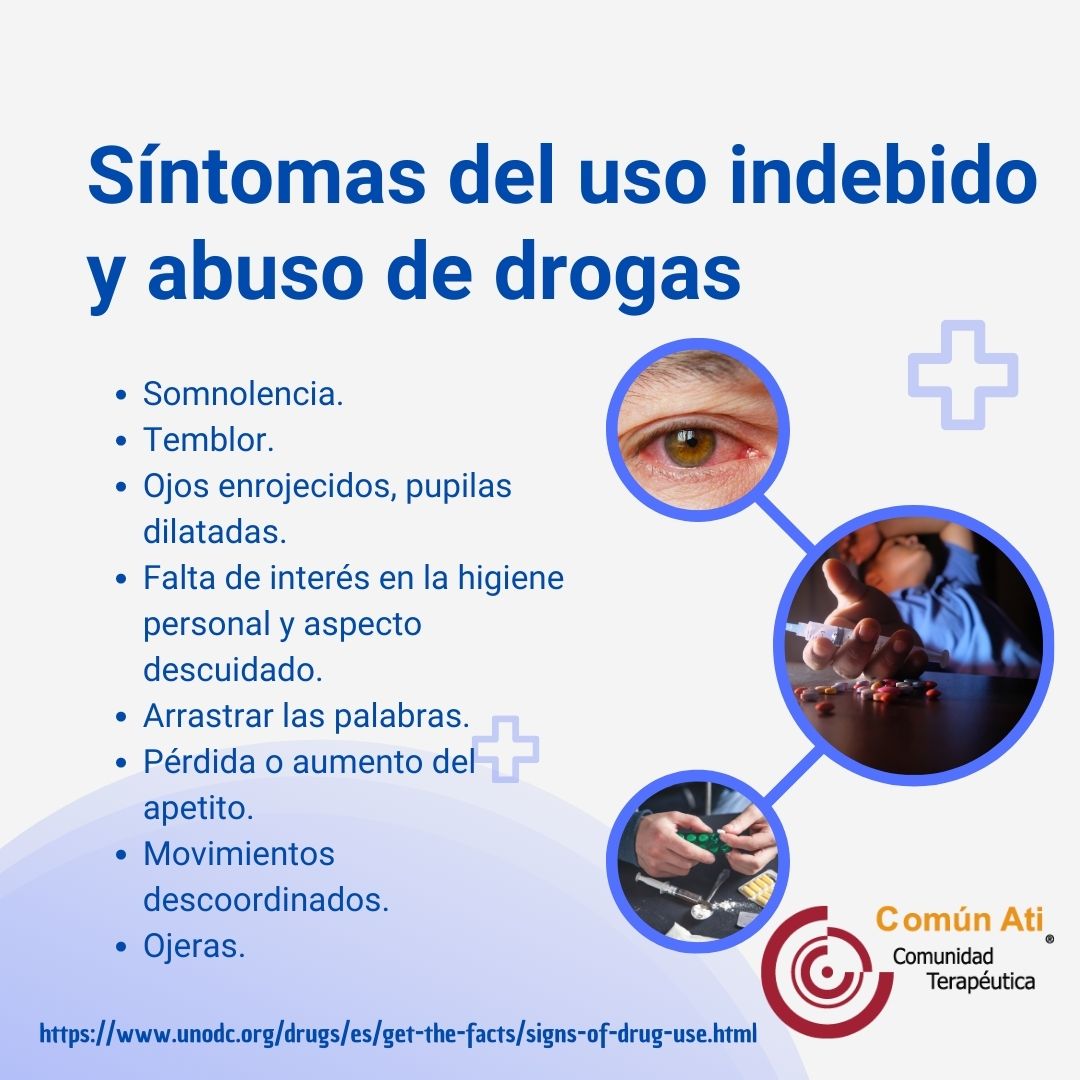 Comunati_mty's tweet photo. Miércoles de👀: "SOCIEDAD COMO PARTE DEL TRATAMIENTO DE UNA ENFERMEDAD MENTAL"❗
Conoce algunos de los síntomas del uso indebido y abuso de drogas.
#saludemental #mentalhealth #mentalhealthmatters #26Junio #ComúnAti #diainternacionalcontralasdrogas #drogas #vidaplena https://t.co/y45XVbfCuM