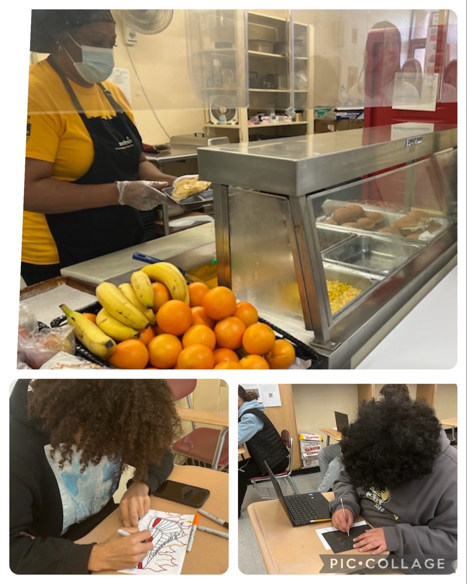 Day 140 ⁦@SynergyHS⁩ are hard at work fueled ⁦@FUTP60⁩ by ⁦⁦@SodexoGroup⁩ and their amazing breakfasts and lunches. Props to the ⁦@NewEnglandDairy⁩ farmers who help make these meals amazing!