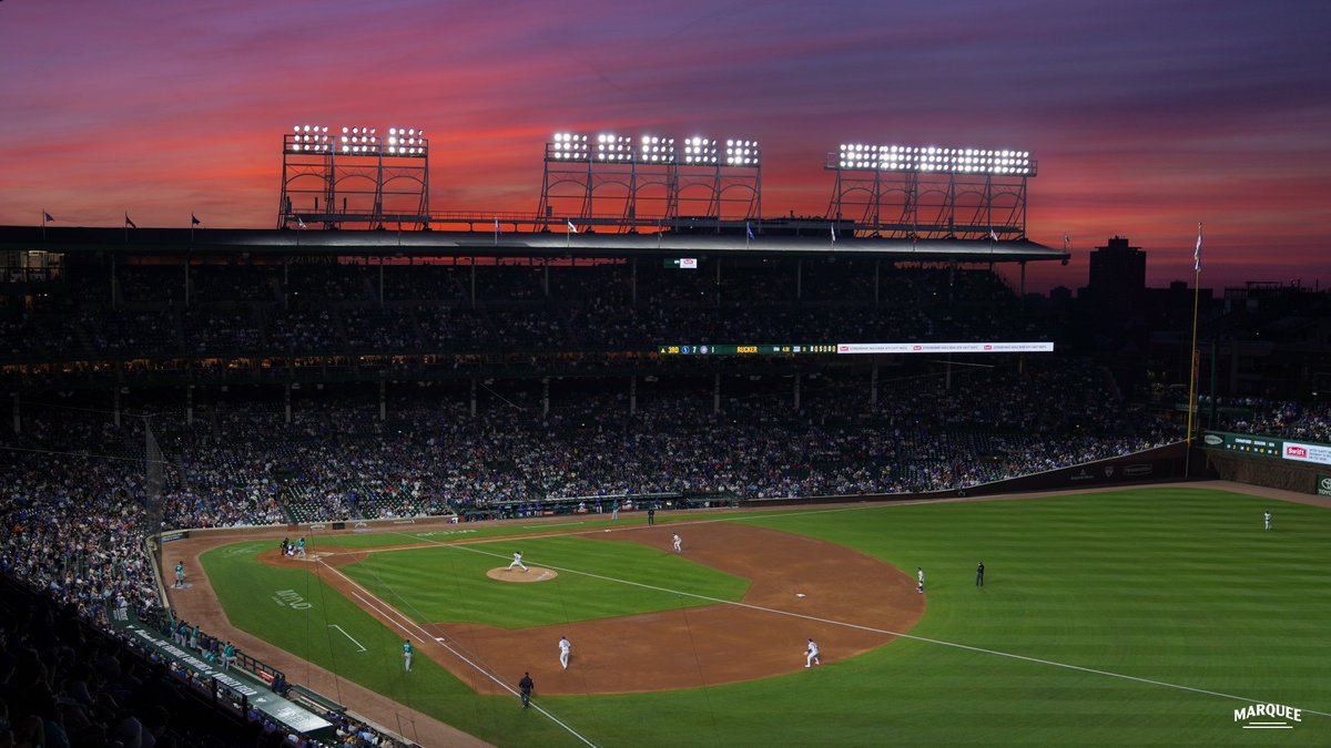 Dusk at Wrigley | #BaseballSky

#NextStartsHere