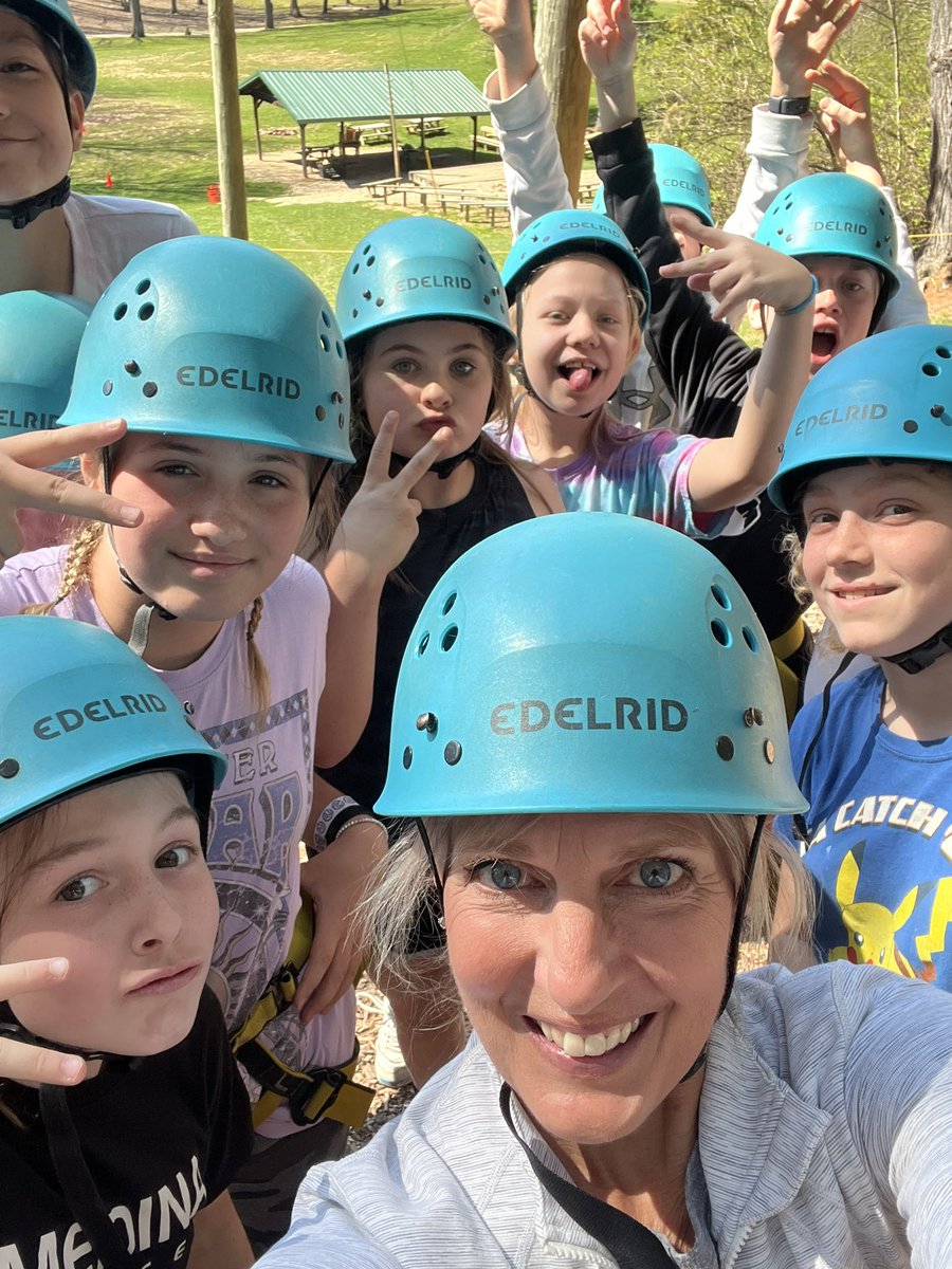 fennhicks's tweet photo. Ready for high ropes!! https://t.co/pNYrBHq0W5