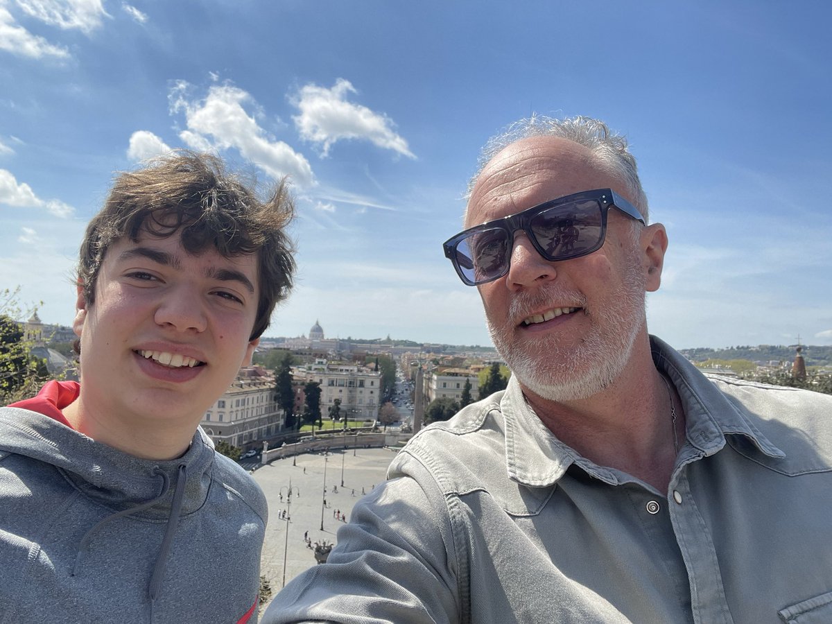 #Roma #villaBorghese #PiazzadelPopolo beautiful day with my boy