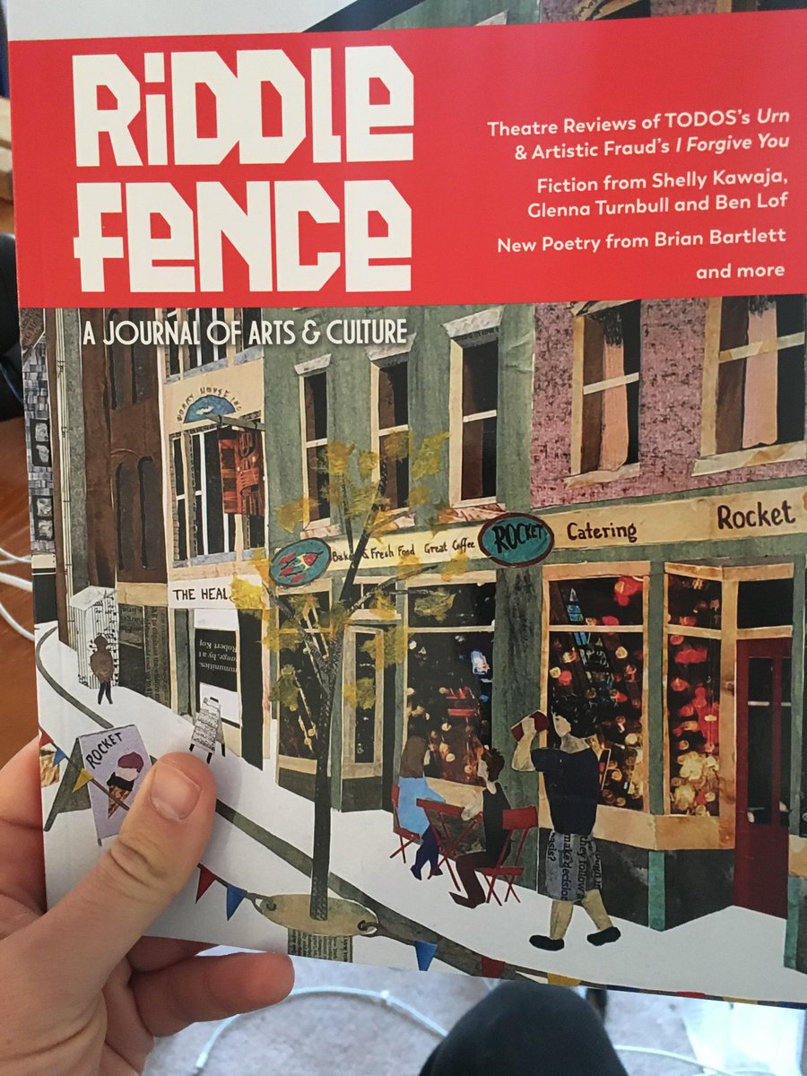 BenjaminLof87's tweet photo. Delighted to have a story about housecleaners and Mimico in the excellent new @RiddleFence! https://t.co/BdSDjAo3xe