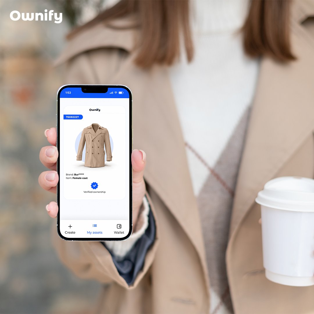 OwniChain's tweet photo. With #Ownify you not only save money by going paperless but also improve your productivity💡
Ownify will help you track ownership and possession of your physical goods wherever and whenever you want.
#OwnifyApp #dApp https://t.co/YRJclTSkam
