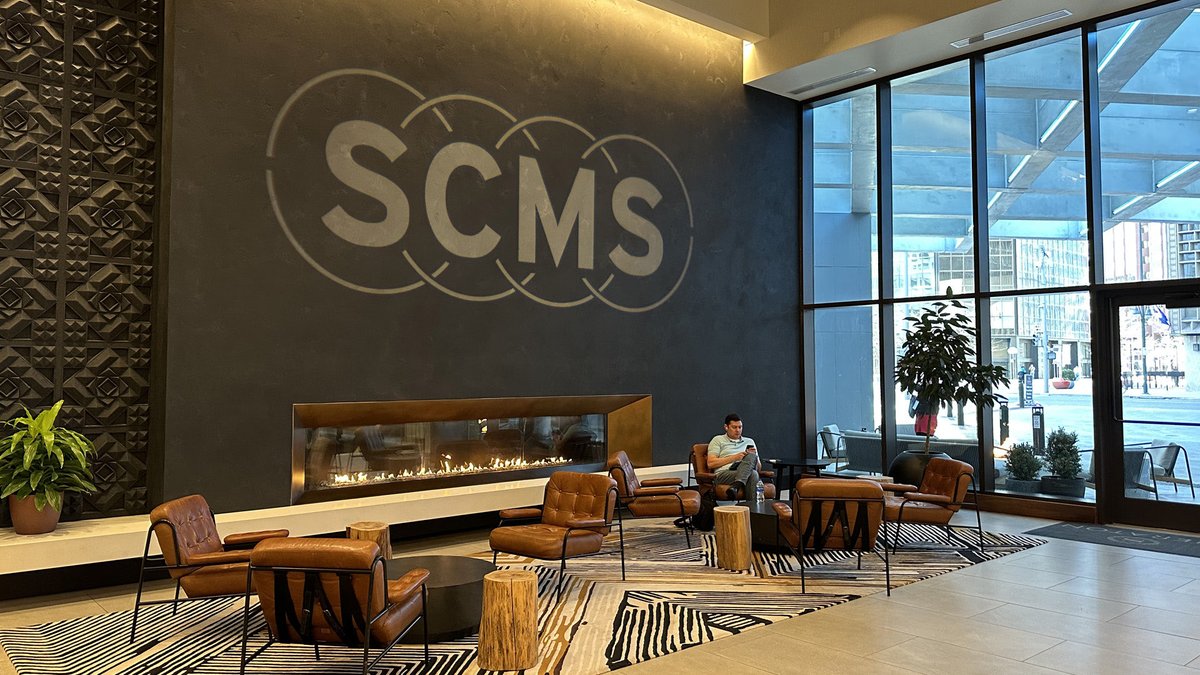 the SCMS lounge tweet media