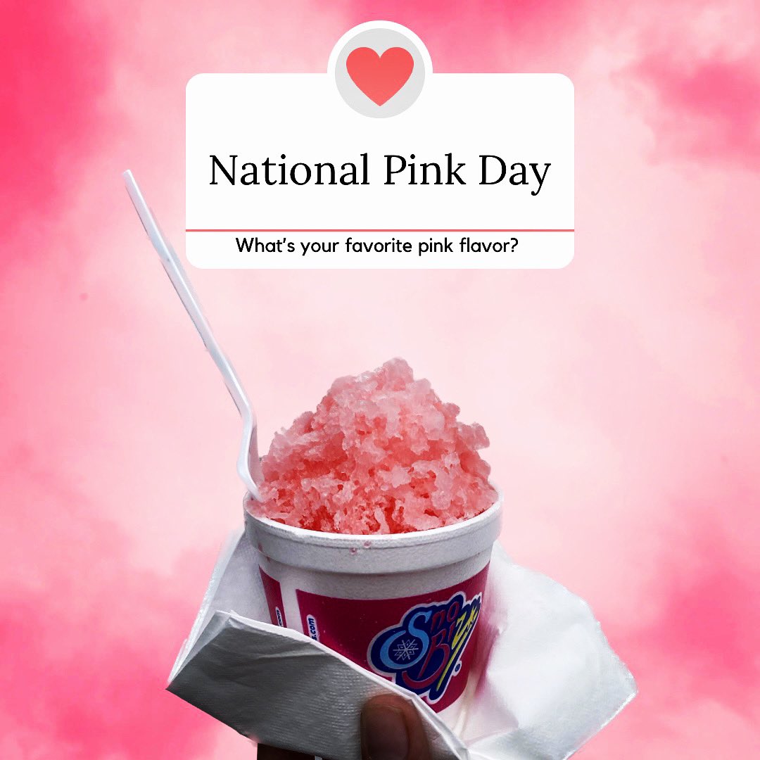 SnoBiz_OFallon's tweet image. Comment your favorite color or flavor combination! We will be happy to serve you beginning on April 21! 🍧#snobiz #shavedice🍧 #nationalpinkday
