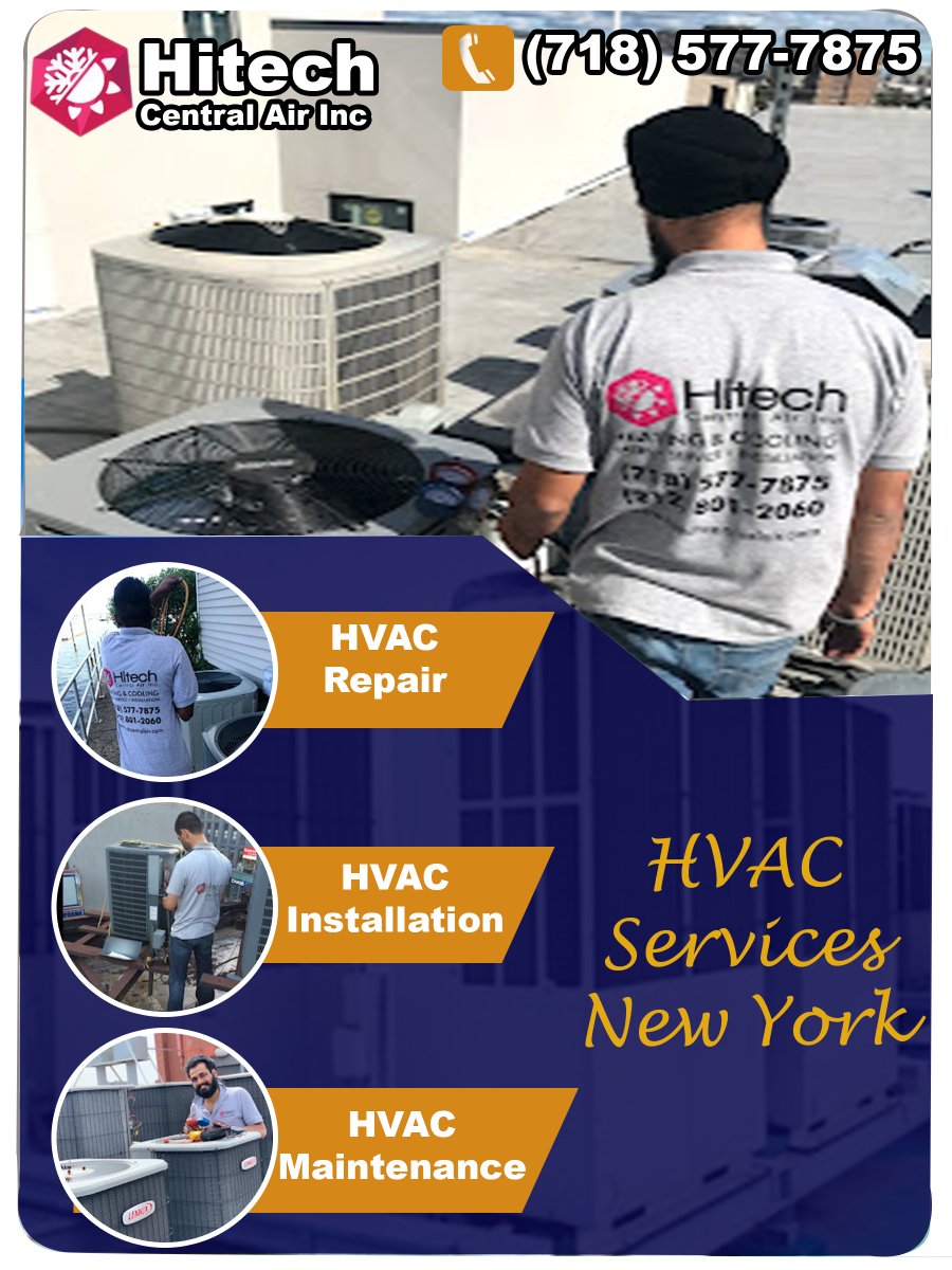 Hitech Central Air Inc on Twitter "RT inc_hitech HVAC Services New