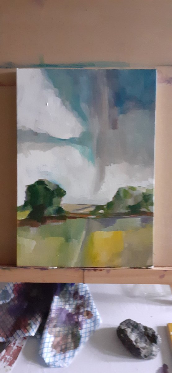 ArtyNewts's tweet photo. Colour and composition experimental painting. #Dartmoor #painting #contemporaryart #devonlandscape #abstractexpressionism https://t.co/GCIptzGs0m