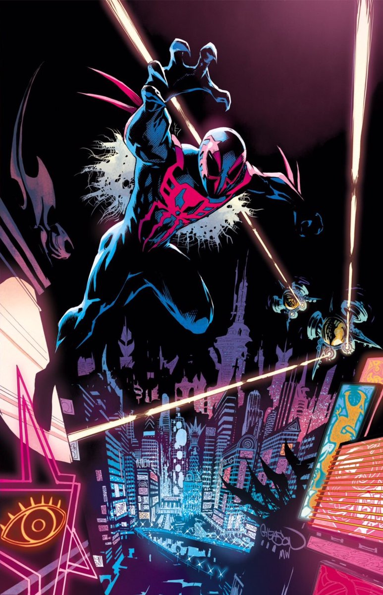 RT @spideymemoir: Spider-Man 2099 by Patrick Gleason! https://t.co/Q8k8z4NgbX