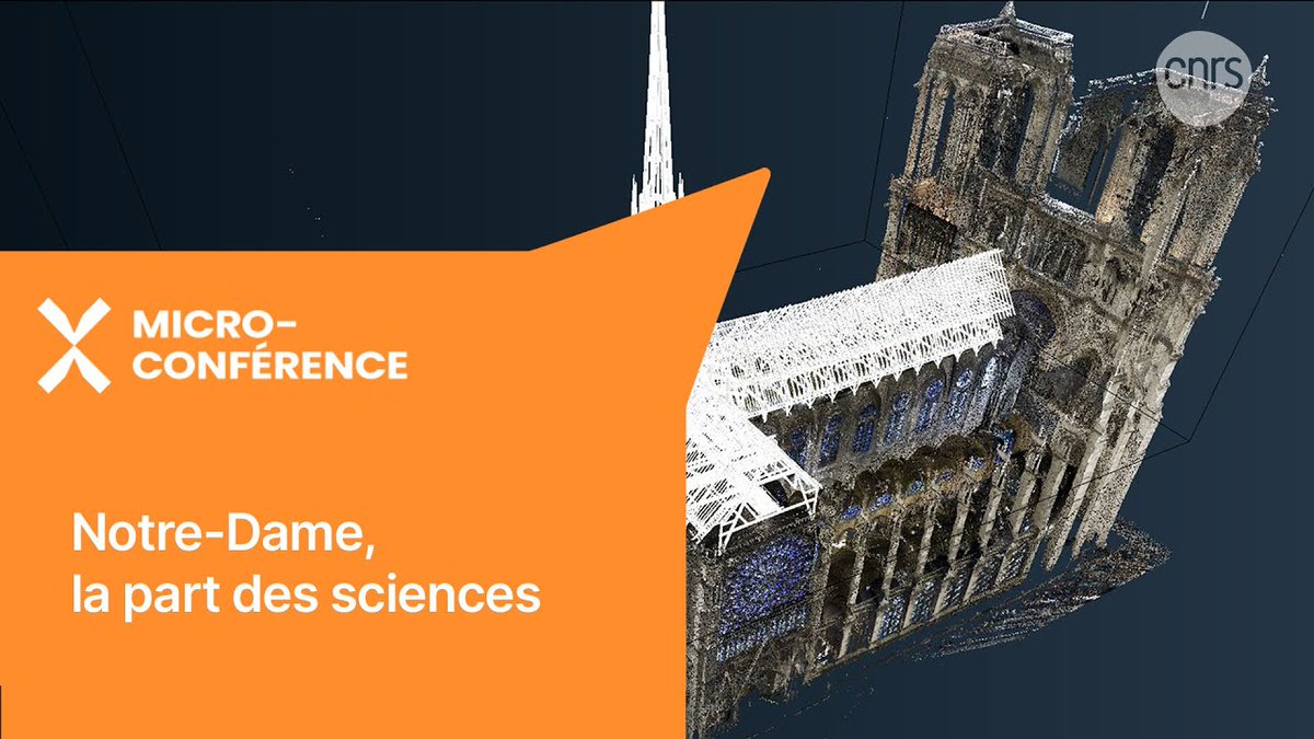 [REPLAY ⏯️] L’incendie de #NotreDame de Paris en avril 2019 a ouvert une nouvelle page de son histoire. De la reconstitution 3D, à l'acoustique en passant par le génie civil encore l'émotion patrimoniale, découvrez avec cette micro-conférence des #ÉchappéesInattendues une