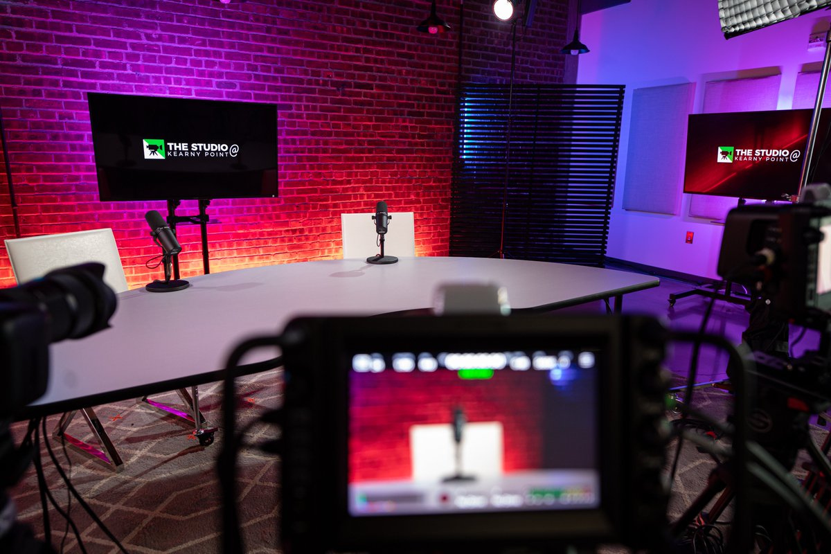 KearnyPtStudio's tweet photo. Video is becoming an increasingly important component of the podcasting medium. A recent survey conducted by Morning Consult found that 46% of active podcast listeners prefer consuming podcasts with video, compared to 42% who prefer audio-only. #podcasting #podcast https://t.co/P7LqljAzQU