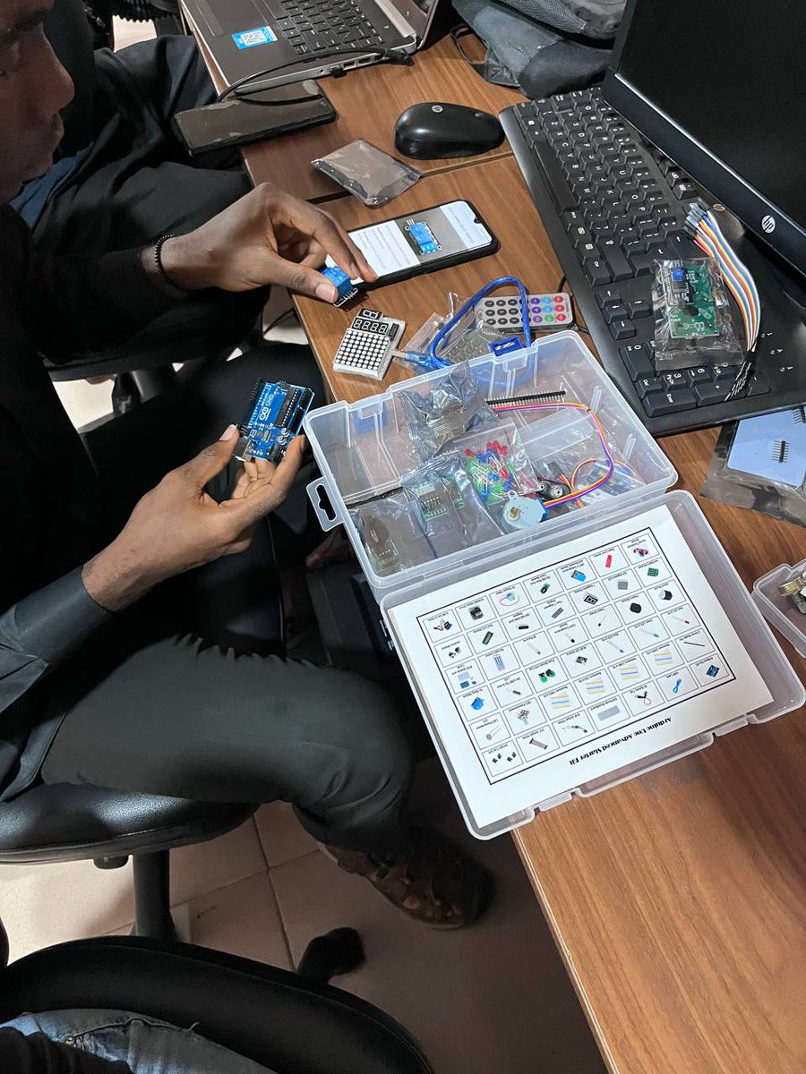 As part of the  activities for our Computer Science Week celebration, a practical  workshop on designing an Arduino board was held to give students basic  knowledge of an open-source electronics platform based on easy-to-use  hardware and software.

#lovelancastergh
