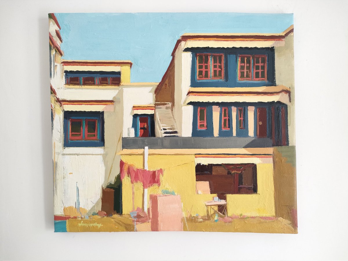 Tibetan temple series ,2023,60cmX54cm,oil painting
#art #Artists #artwork #ArtOfTheDay #oilpainting #Oil #Tibetan