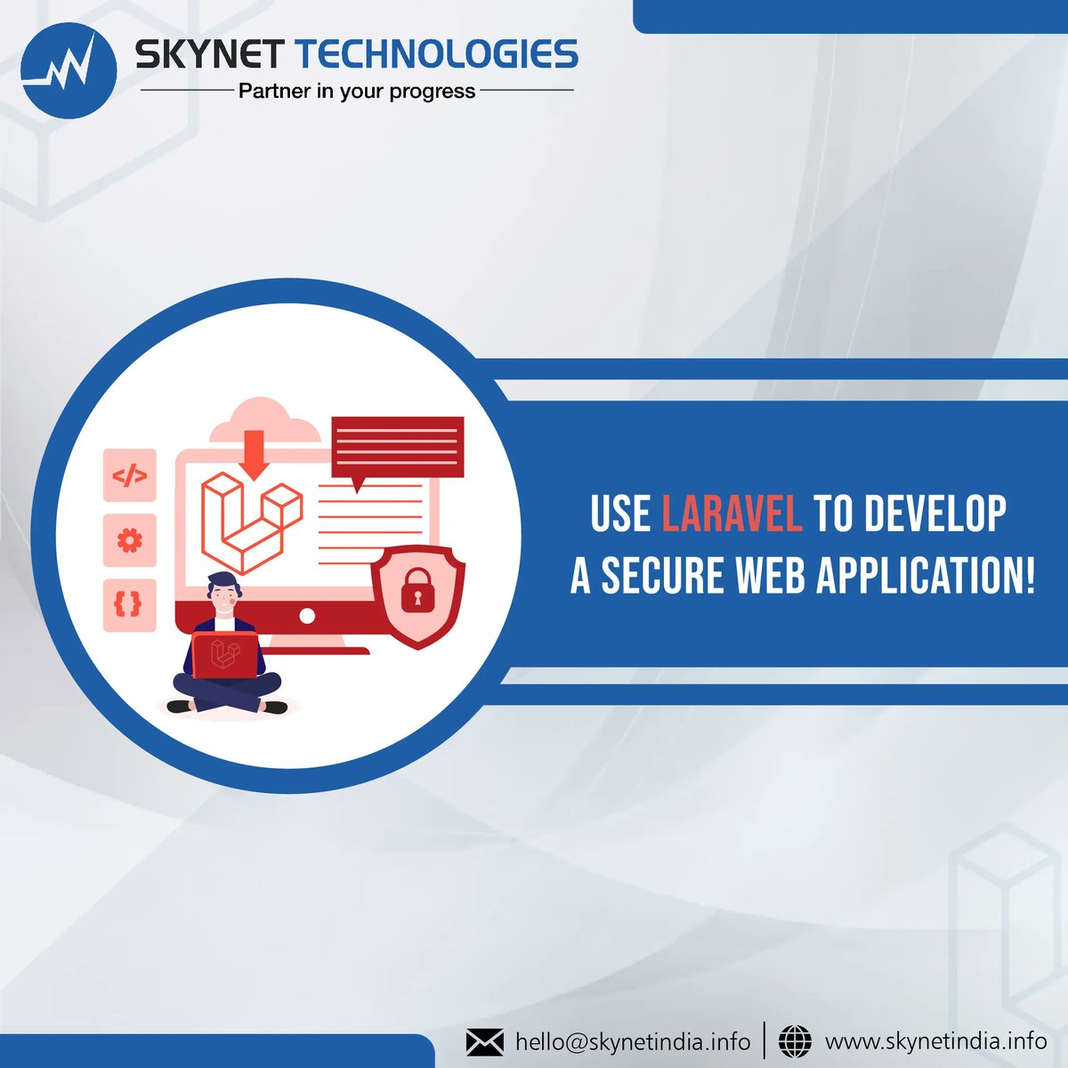 skynetindia's tweet image. What makes Laravel so secure? It uses hashed and salted passwords to keep your data and web application secure! @laravelphp @laravelnews
buff.ly/3oxDUpT
#Laravell #LaravelDeveloper #LaravelSolutions #LaravelCMS